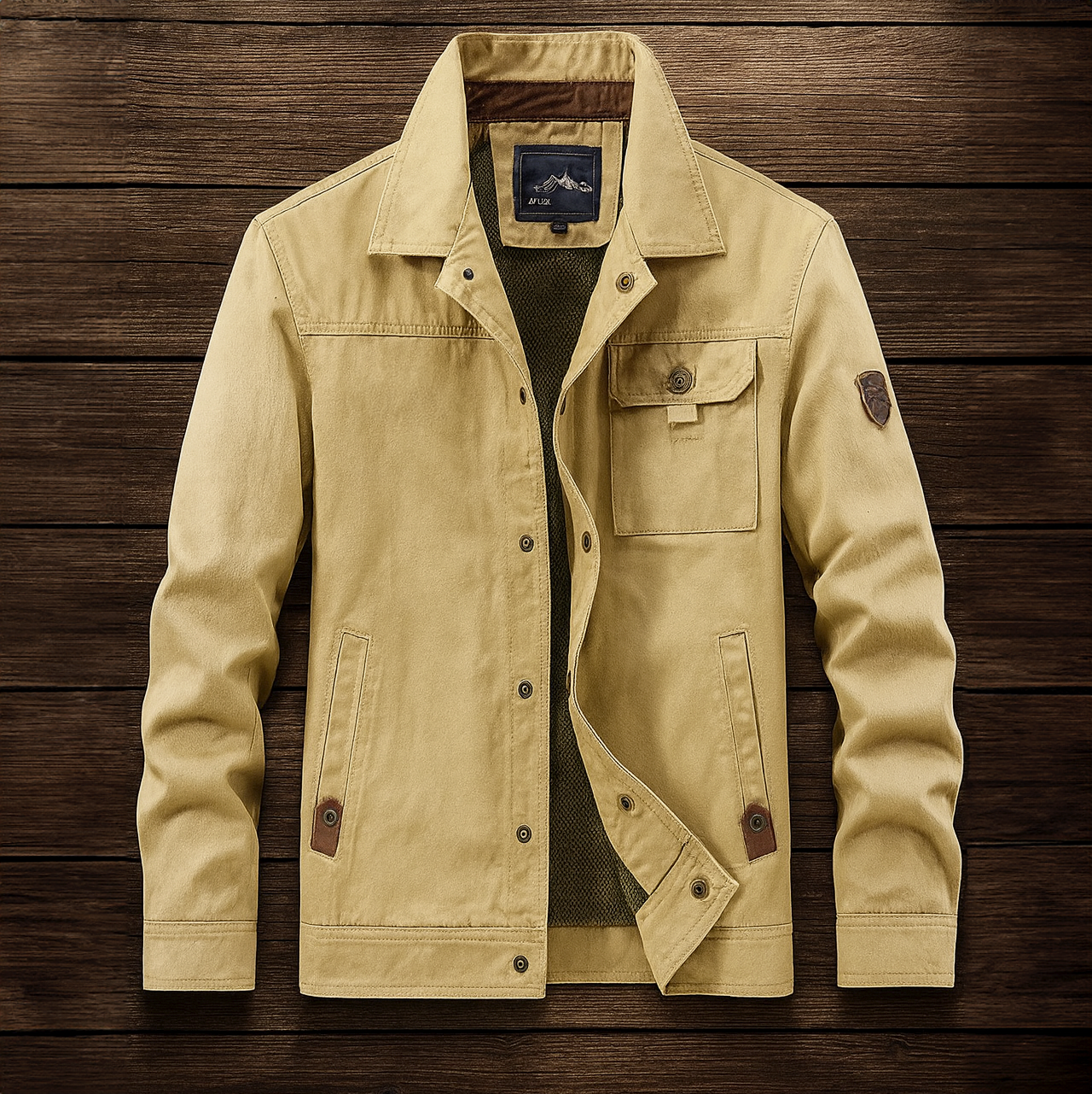Aurelio | Chamarra Casual de botones