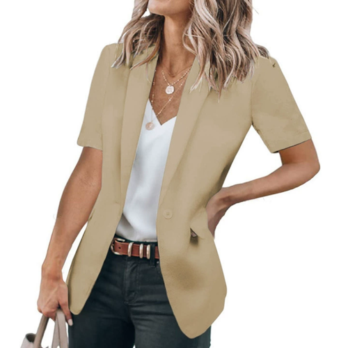 Daniela | Blazer Casual Manga Corta para Mujer