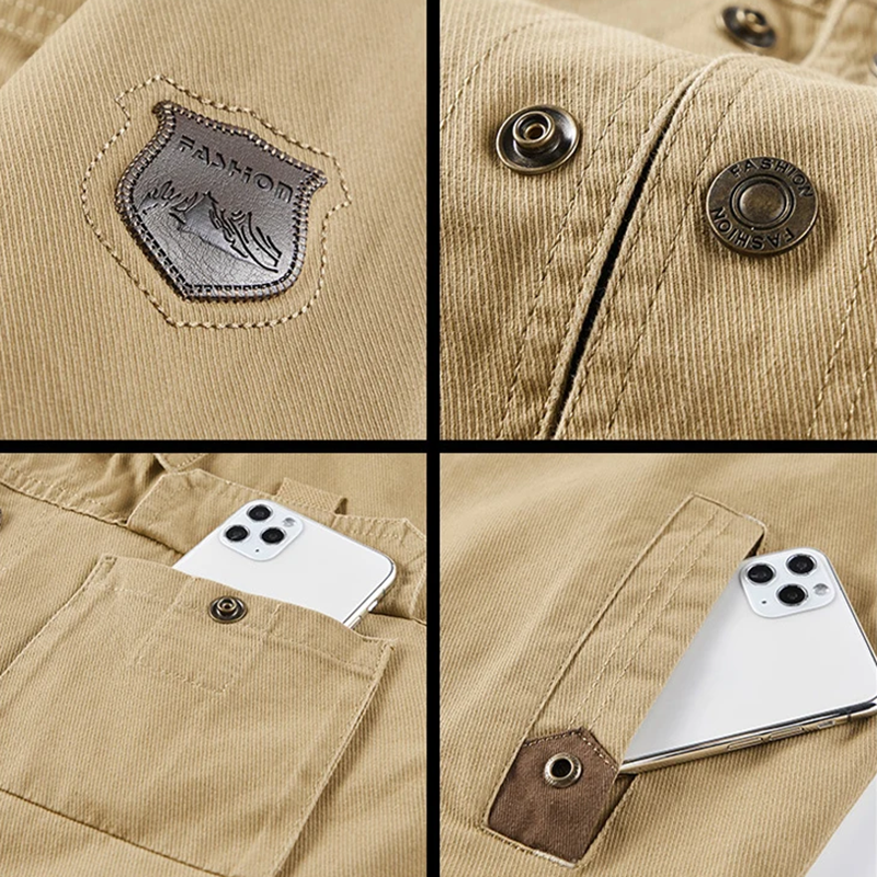 Aurelio | Chamarra Casual de botones